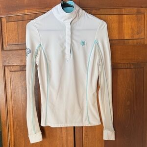 Romfh Sun Shirt with Turquoise Stitching